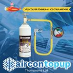Car Aircon Regas Kit Super 20% Extra Cold! Compatible with R134a Huge 595g Can