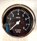 Smiths Replica Tachometer 0-8000 RPM Electronics Electric 85MM BC