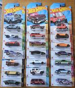 Hot Wheels x 21  - No Duplicates - Tesla's, Batmans, Chevy's, Datsun, Dodge