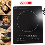 2200W Portable Induction Hob Cooker Electric Induction Countertop Burner