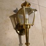 Vintage Wall Mounted Solid Brass Porch Lantern - Gibson Lighting Model 101114 