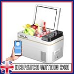 30L Car Refrigerator 12V Portable Freezer for Camping, Driving, Picnic SALE