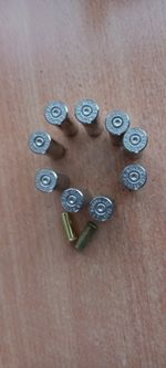 Air Soft Shooting Memorabilia 25 x 357  Magnum  DEACTIVATED nickel cases