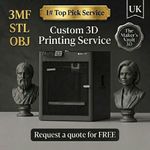 3D Printing Service - 3D Modeler for Hire, STL Files Custom 3d Design + Print