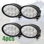 4pcs LED Oval Work Lights For New Holland T6 Series: T6.120, T6.140, T6.150