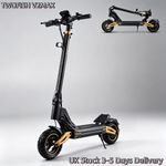 NEW 10in 48V 17AH Foldable Off Road Electric Scooter 50-60KM Range TWOFISH V2MAX