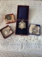 Antique Victorian/Edwardian Sterling Silver Fob Medal.