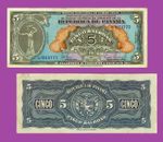 REPUBLIC DE PANAMA 5 BALBOABalboas   1941  uk /-Reproduktion