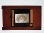 Pierrot Clown By Bucquet - Wooden Magic Lantern Slide 