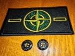 Stone Island Replacement Badge With Buttons