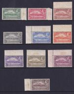 Montserrat 1932 Set. 2d Used, Rest MNH (mounted on selvedge). Cat £200