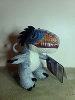 Brand New Jurassic World Rebirth Raptor Plush Keychain Bag Clip