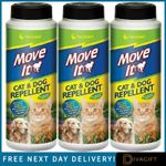 PET CAT DOG REPELLENT POWDER ANIMAL NON TOXIC NATURAL FOR GARDEN PATIO NEW 240G 