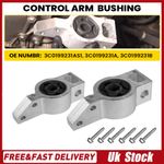 2x Front Left&Right Lower Control Arm Bushing Fits Volkswagen CC Passat W/Bolts