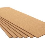 HIGH DENSITY CORK ROLL / SHEET - 6 ROLLS - 915mm x 305mm - 2 mm THICK CORK.