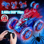 Spiderman RC Stunt Car Remote Control Cars Toys for Boys & Girls Birthday Gifts