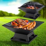 BBQ Grill | Fire Pit | Garden Heater| Great for Camping Outdoor Firepit Patio