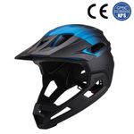 Adult Bicycle Mountain Bike Helmet Full Face Detachable One-piece Riding Helmets