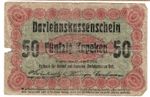 German Occupation Ober Ost 50 Kopeken 1916 Banknote WW1 Ostbank Posen Pick R1