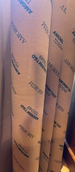 500mm Wide Nitrile Bonded Cork sheet x 1000mm long - 1mm 2mm or 3mm thick.