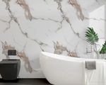 VaresA 10mm Bronze Carrara (Super Matt) PVC Shower Wall Panels 2400 x 1000mm