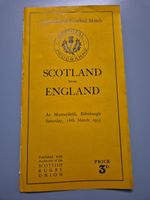 1933 Scotland v England