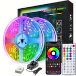 LED Strip Lights 5-30M 3535 RGB Colour Change Tape Cabinet TV Lighting UK Plug
