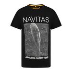 Navitas Joy Tee Black - All Sizes - Carp Fishing Outdoor Clothing