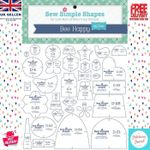Bee Happy Sew Simple Shapes - by Lori Holt for Riley Blake. 33 APPLIQUETemplates