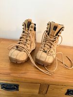 Women’s Oakley Field Fare Active Boots, Size 5, Tan Suede