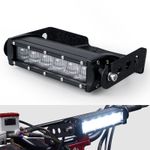 6" Front LED Headlight Work Light Bar Kit 30W For Yamaha Blaster 200 Banshee 350