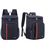 Large Insulated Cooler Backpack Camping Hiking Cool Picnic Lunch Bag Rucksack