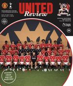 Manchester Man United Utd vs Tottenham Spurs 2026/27 FA Premier League Programme