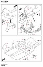 Suzuki Genuine Cap Main Floor Drain Baleno Jimny E Vitara SWIFT 75431M50S01-000