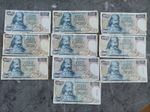 GREECE: 10 x 5,000 Greek Drachma Banknotes from 1984