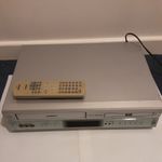 Toshiba SD-22VB VCR & DVD Combi Player Video Player/Recorder Silver With Remote 