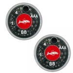 2 x 4 Way Split Shot Weights Non Toxic Leads AAA BB No1 No4 Coarse Fishing Mini 