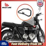 Crash Bar For Triumph Bonneville T 100 120 Speed Twin 900 Engine Guard WOLFLINE