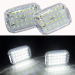 2pcs Interior Load Space Area LED Dome Light For Ford Transit MK8 Custom 2013-23