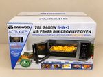 Daewoo Actuate 26L 2400W 5-in-1 Air Fryer Microwave Oven Black/Silver