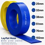PVC Layflat Hose Pipes Water Delivery Discharge Irrigation Lay Flat 4 BAR Rated