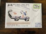 Juan Manuel Fangio signed RARE Great Names in Motor Racing Cover F1 legend