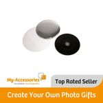 38mm Round Magnetic Back Button Badge Components - G-Series Machine Only