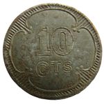 WWI British Expeditionary Forces 10 Centimes Token