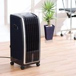 Daewoo 6.5L 4-In-1 Air Cooler Heater Humidifier Purifier Portable Black Fan