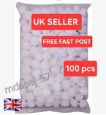 100 pcs Natural moth balls for clothes storage Wardrobe Larvae Mothballs UK 400g