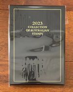 2023 Collection of Australian Stamps Album Executive Edition Stamps In Position