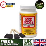 MOD PODGE MATTE - Waterbased Craft Decoupage Adhesive Glue Sealer Varnish 8oz