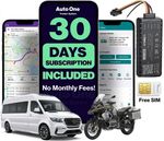 Motorhome-Caravan-Camper-Van 4G GPS Tracker System Door Alert+Free Data Tracking
