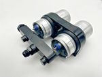 Twin 044 Fuel Pumps Billet Aluminium Holder Kit With Pumps Motorsport 
